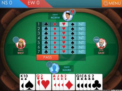 free duplicate bridge online.